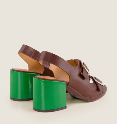 OTURI BROWN CHiE MIHARA sandals