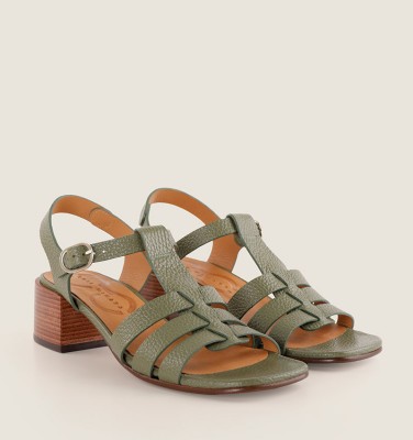 QUELIN GREEN CHiE MIHARA sandals