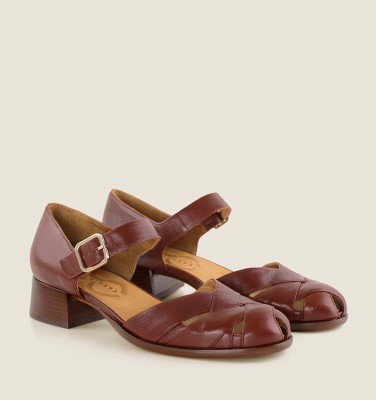 SEMBRA BROWN CHiE MIHARA shoes