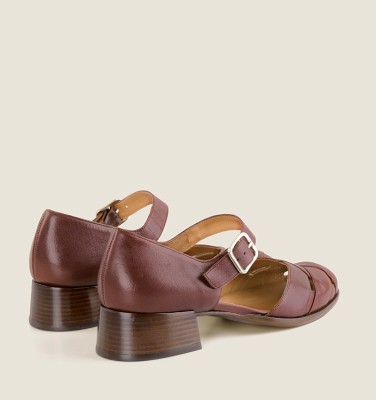 SEMBRA BROWN CHiE MIHARA zapatos