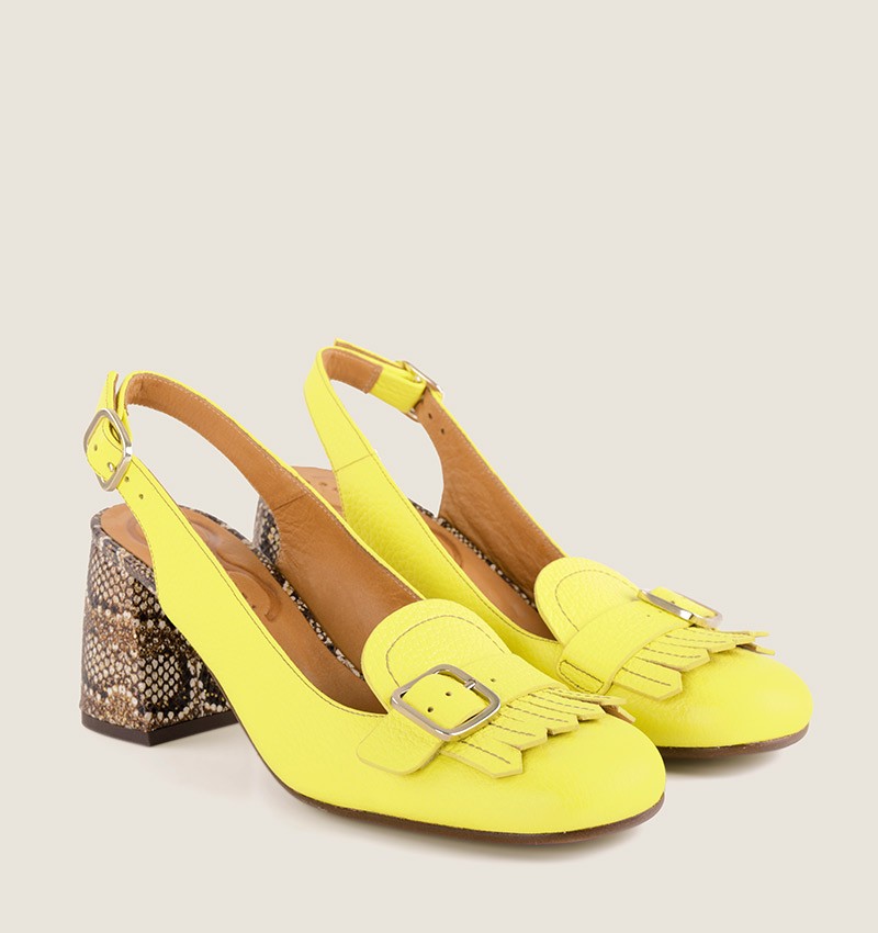 SOLEYA YELLOW CHiE MIHARA zapatos