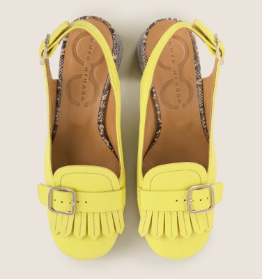 SOLEYA YELLOW CHiE MIHARA chaussures