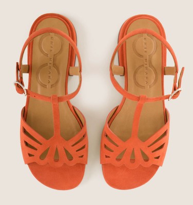 TULYPA ORANGE CHiE MIHARA sandals