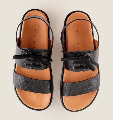 YANDEL BLACK CHiE MIHARA sandals