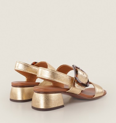 QUANDA GOLD CHiE MIHARA sandals