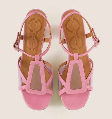 BENYL PINK CHiE MIHARA sandals