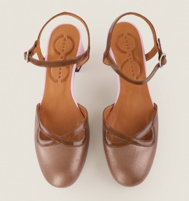 FIDORA BROWN CHiE MIHARA shoes