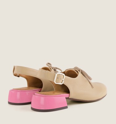 UKALI LIGHT BROWN CHiE MIHARA shoes