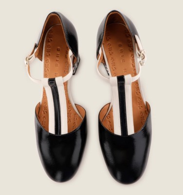 MISUR BLACK AND WHITE CHiE MIHARA chaussures