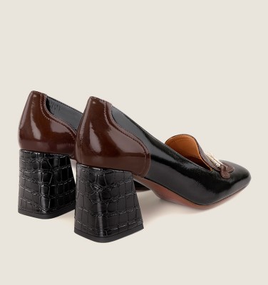 SOTEL BLACK AND BROWN CHiE MIHARA chaussures