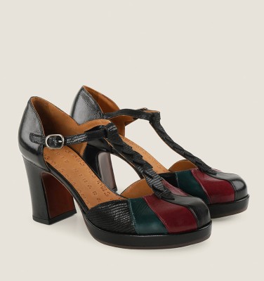 DAFABA BLACK GRAPE CHiE MIHARA shoes