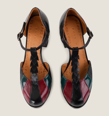 DAFABA BLACK GRAPE CHiE MIHARA shoes