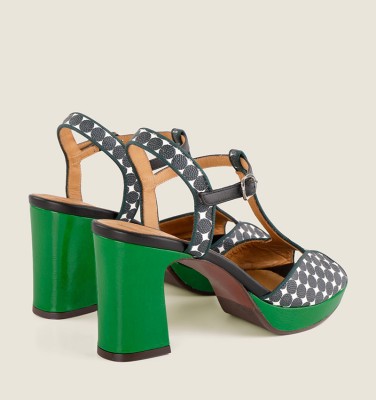 KEDUNI BLACK CHiE MIHARA sandals