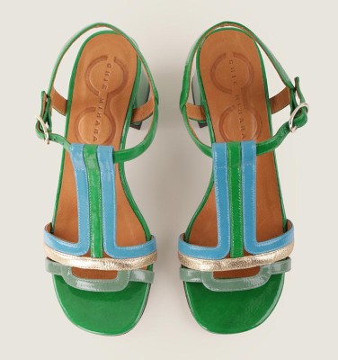 LALUCE GREEN CHiE MIHARA sandalias