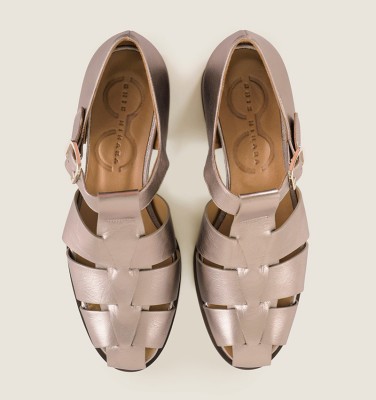 SANCHIS SILVER CHiE MIHARA sandals