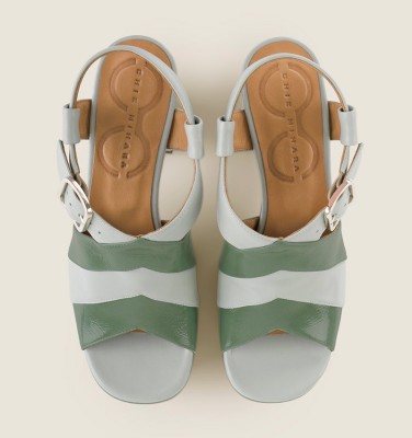 PAQUE GREEN CHiE MIHARA sandals