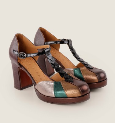 DAFABA BROWN CHiE MIHARA shoes