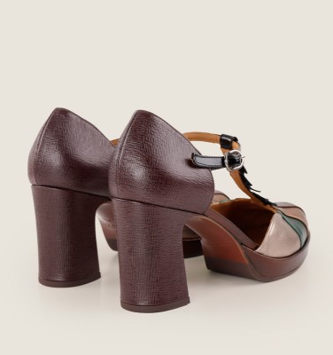 DAFABA BROWN CHiE MIHARA shoes