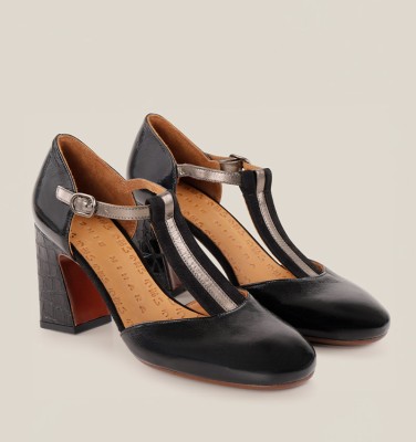 MISUR BLACK CHiE MIHARA shoes