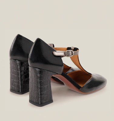 MISUR BLACK CHiE MIHARA shoes