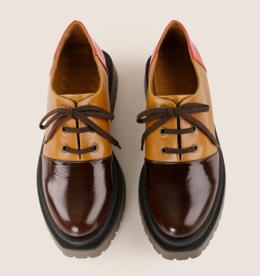 ZANCO BROWN CHiE MIHARA shoes